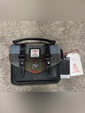 Harris Tweed Mini Satchel Bag